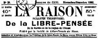 La Raison, n°21 nov.-déc. 1905